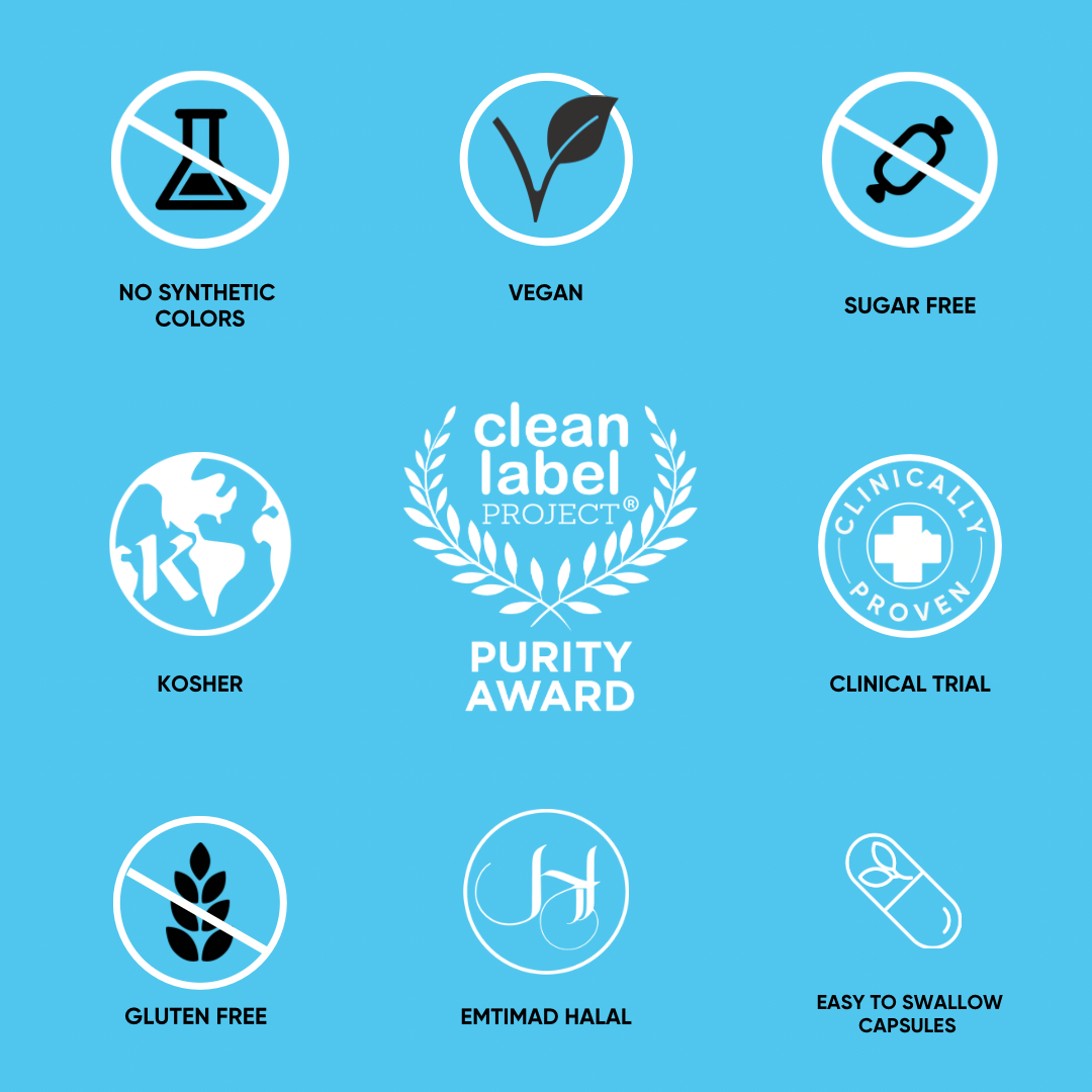 NovaFerrum All Good - 50MG Iron Capsule Supplements for Adults