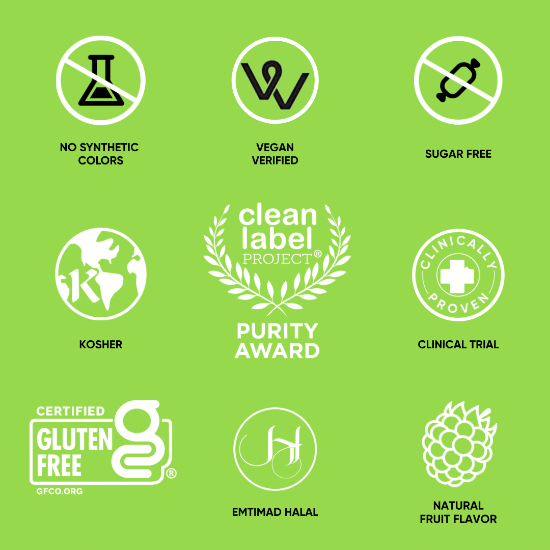 NovaFerrum Delish - Vegan Multivitamin with Iron for Infants, Toddlers and Kids Ages 4 & Under