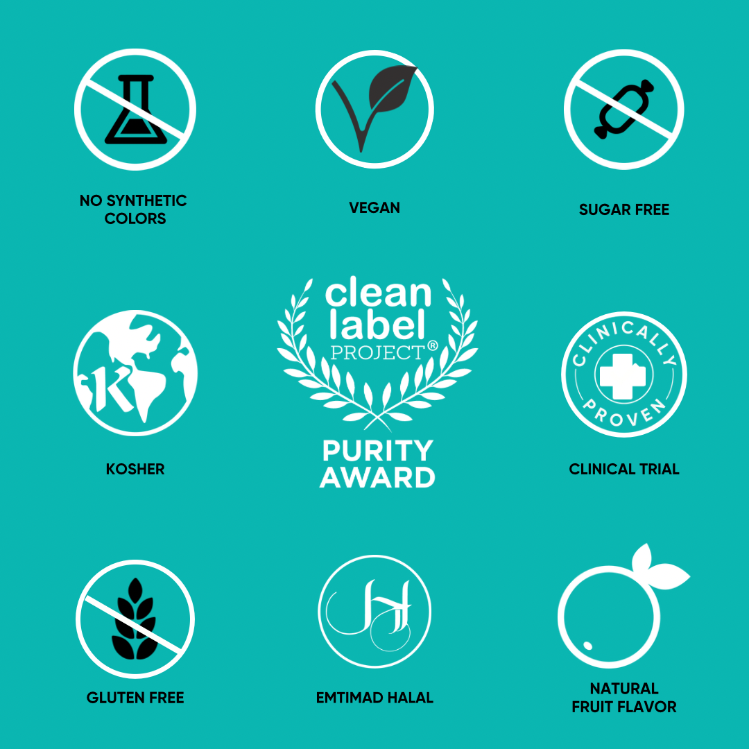 NovaFerrum POW - 36mg Chewable Iron Supplement for Adults