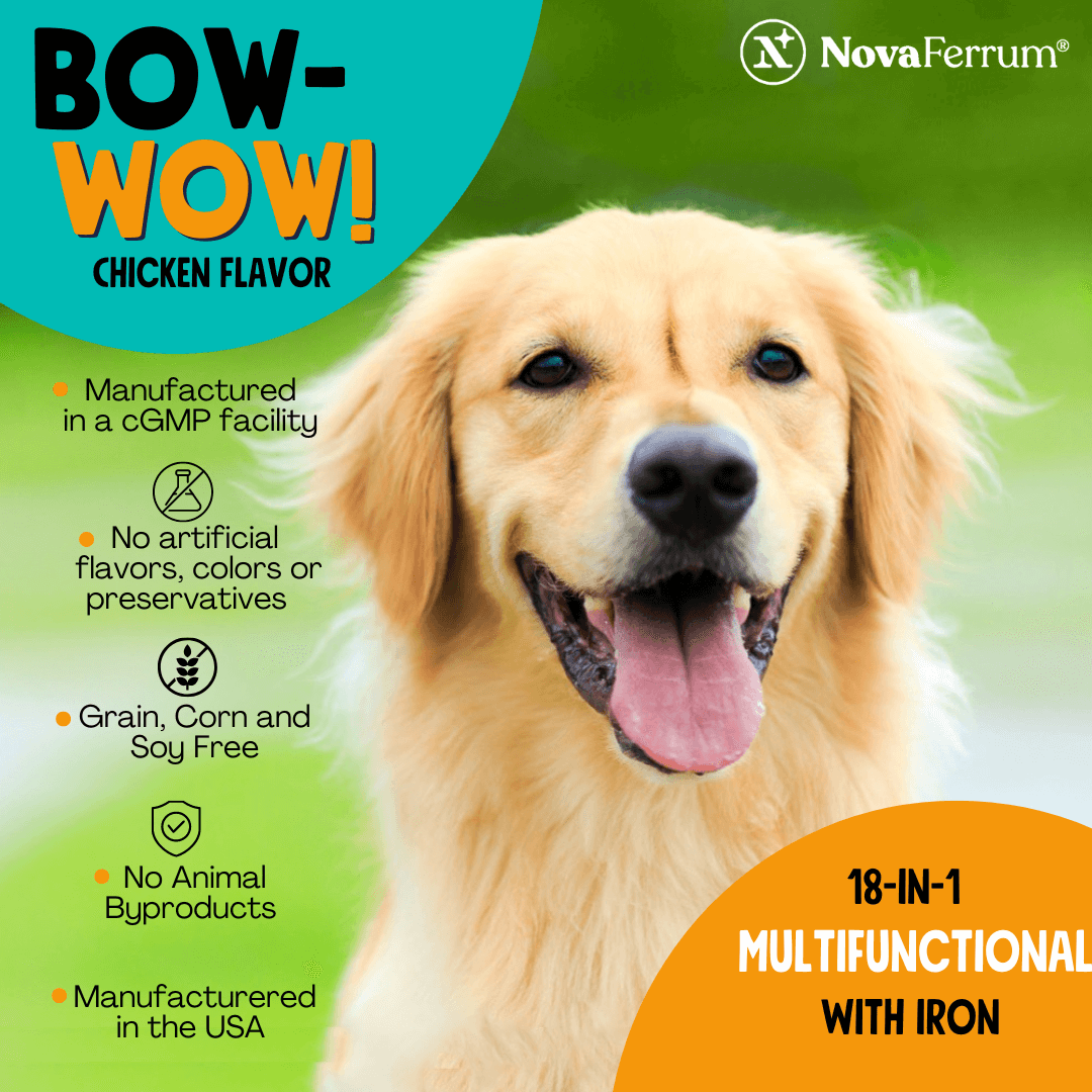 NovaFerrum Bow Wow 18 in 1 Multifunctional with Iron Supplement for