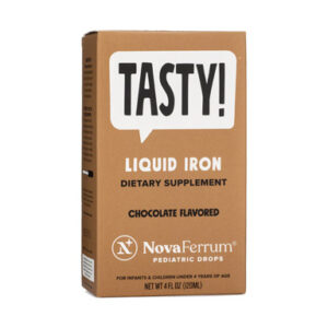NovaFerrum TASTY - Pediatric Drops Liquid Iron Supplement for Infants, Toddlers & Kids